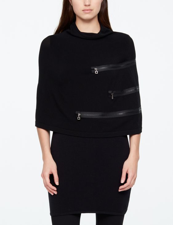 Sarah Pacini PONCHO - RITSDETAILS