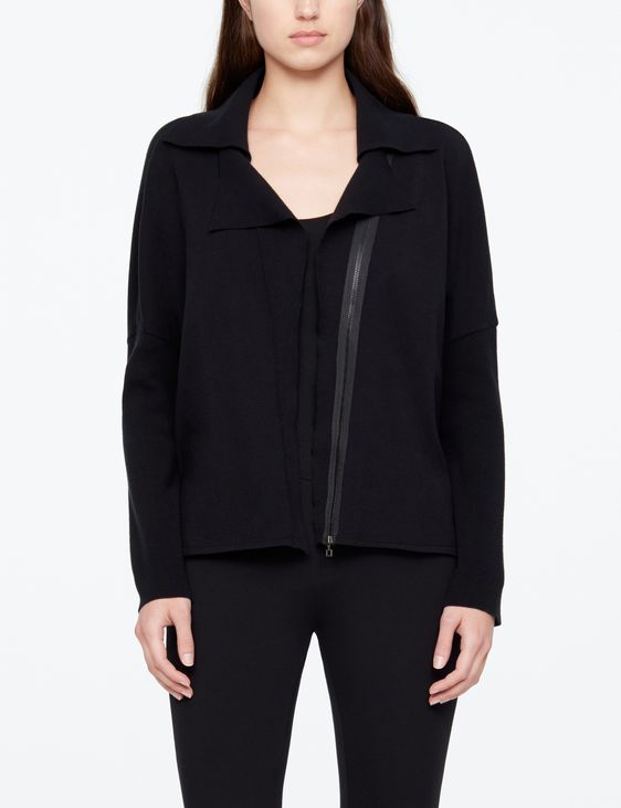 Sarah Pacini CARDIGAN - GERIPPTE ÄRMEL