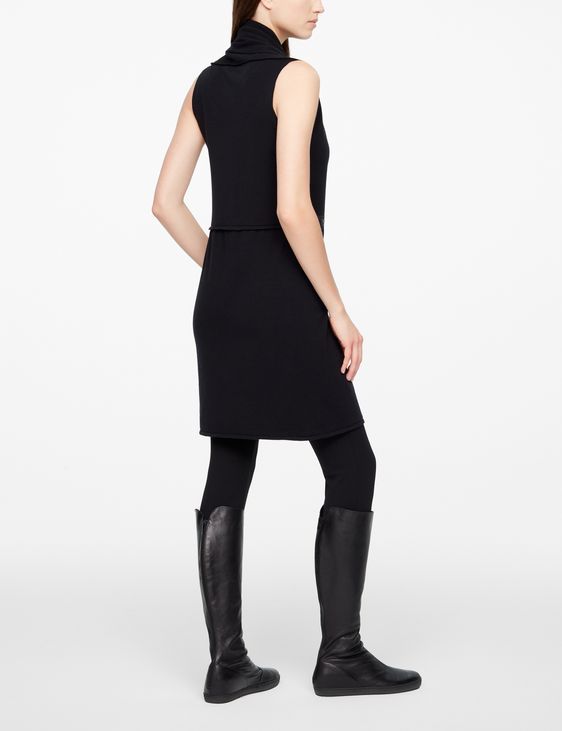 Sarah Pacini ÄRMELLOSER CARDIGAN - GÜRTEL