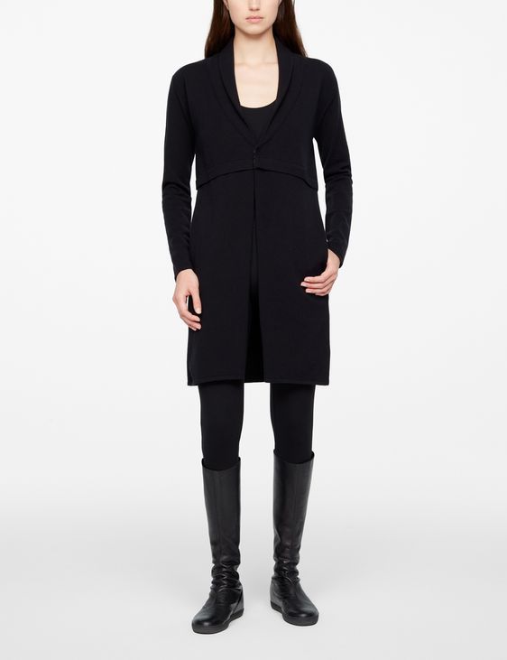 Sarah Pacini CARDIGAN - COL CHÂLE