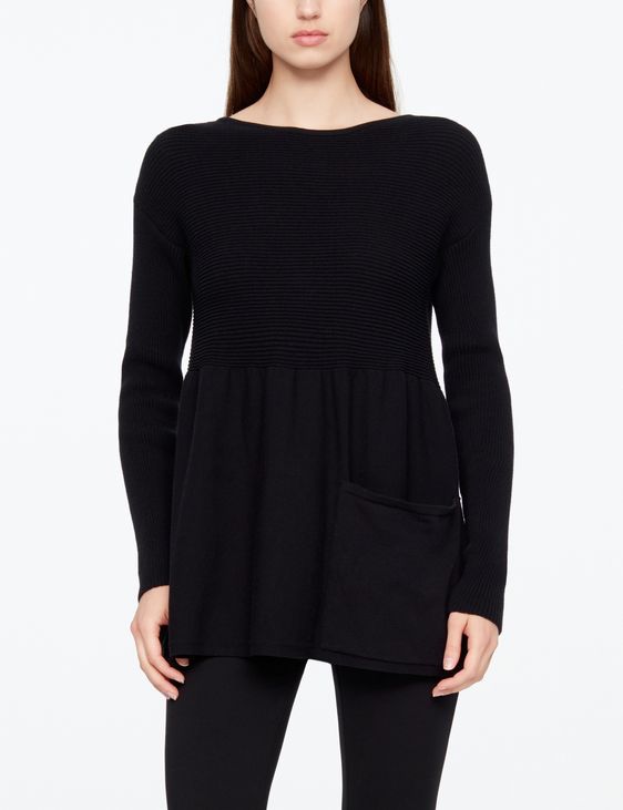 Sarah Pacini PULL - POCHE PLAQUÉE