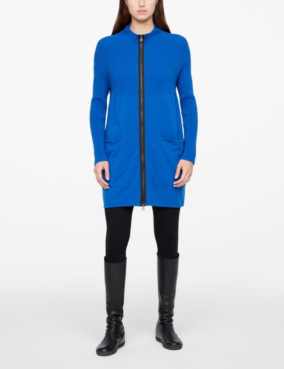 Sarah Pacini CARDIGAN - OPGESTIKTE ZAKKEN