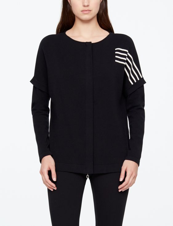 Sarah Pacini LANGÄRMELIGE STRICKJACKE - YI JING