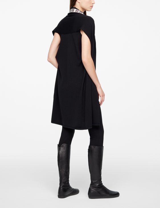 Sarah Pacini ÄRMELLOSER CARDIGAN - HEXAGRAMM
