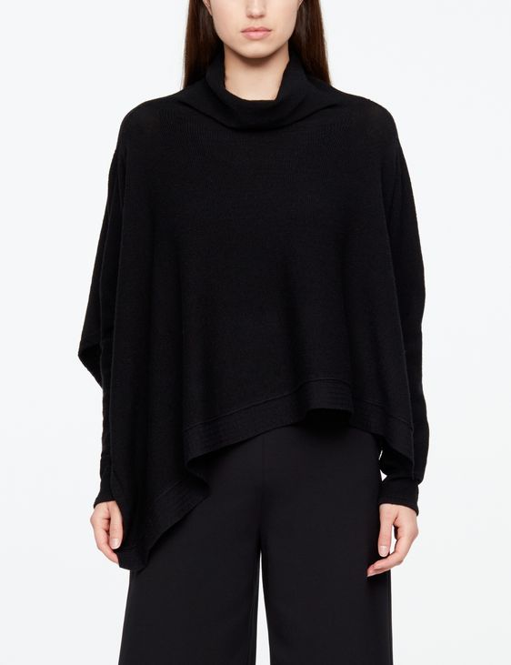 Sarah Pacini PONCHO MÉRINO - ASYMÉTRIQUE