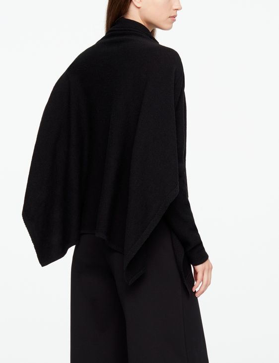 Sarah Pacini PONCHO MÉRINO - ASYMÉTRIQUE