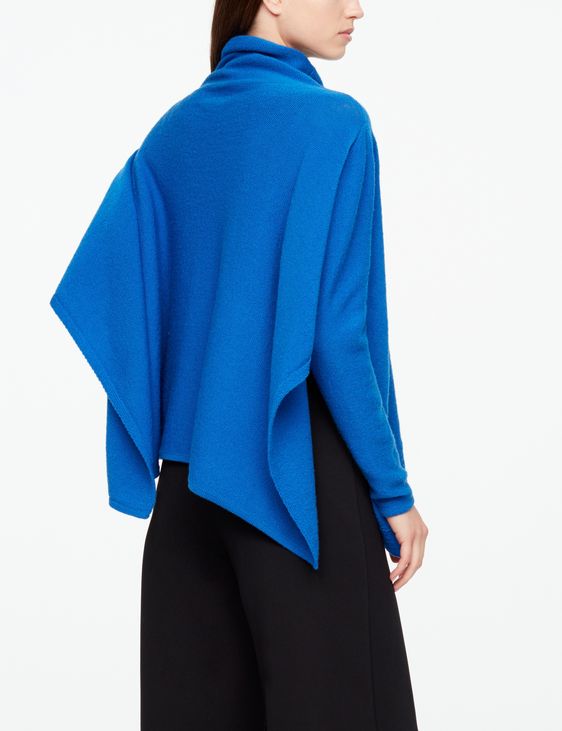 Sarah Pacini PONCHO MÉRINO - ASYMÉTRIQUE
