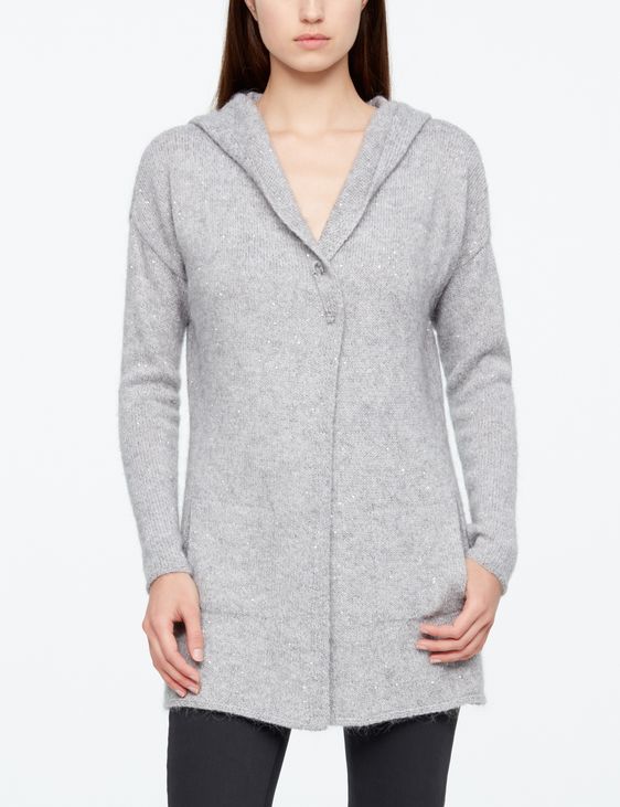 Sarah Pacini CARDIGAN - BRILLANT DETAILS
