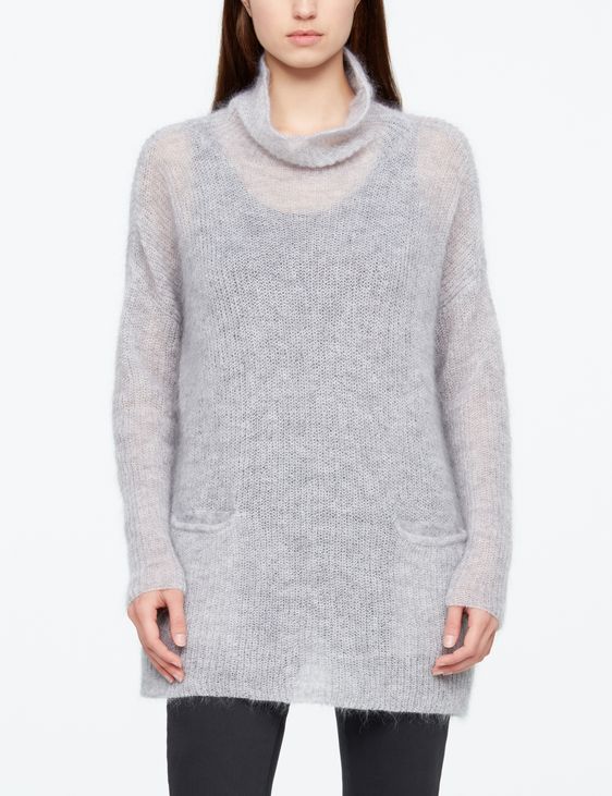 Sarah Pacini LANGE MOHAIR TRUI - ZAKKEN