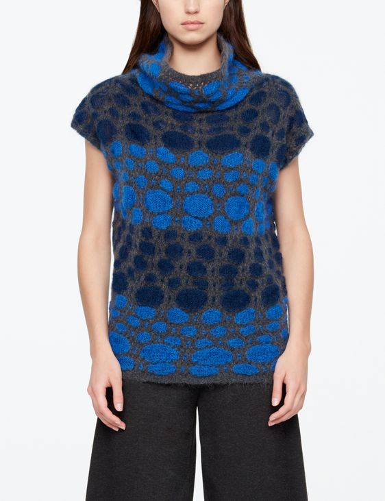Sarah Pacini MOHAIR-WOLLPULLOVER - LANG