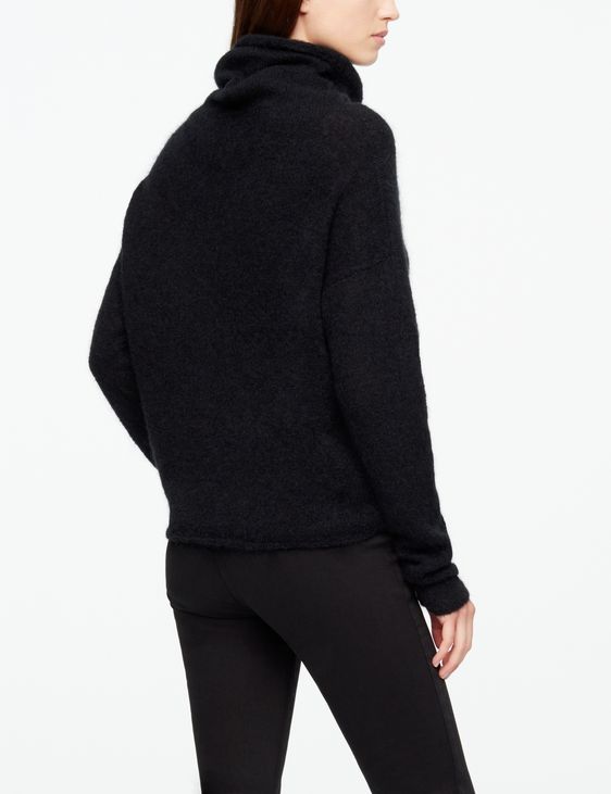 Sarah Pacini MOHAIR-MERINO-PULLOVER - KURZ