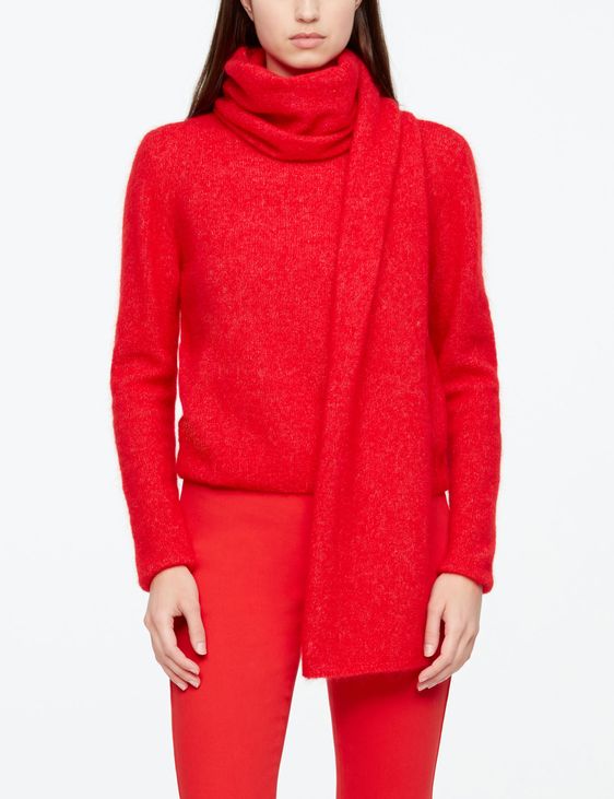 Sarah Pacini PULL -ÉCHARPE - MOHAIR