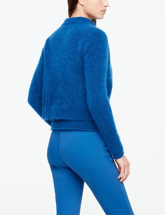 Sarah Pacini MOHAIR-MERINO CARDIGAN - KURZ