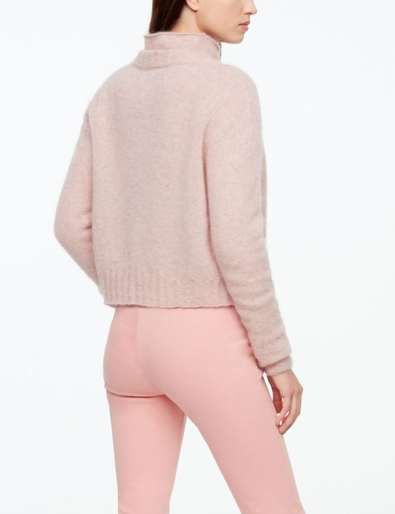 Sarah Pacini MOHAIR MERINO CARDIGAN - KORT