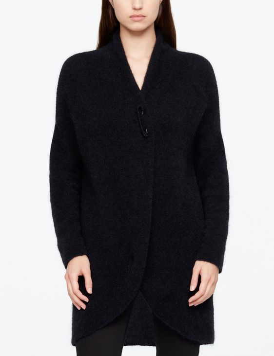 Sarah Pacini MOHAIR-MERINO CARDIGAN - LONG