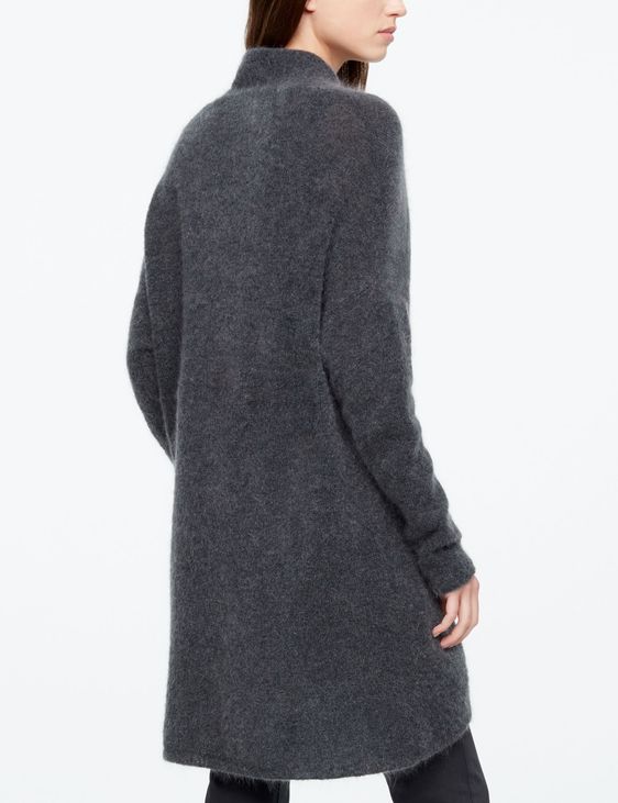 Sarah Pacini MOHAIR-MERINO-CARDIGAN - LANG
