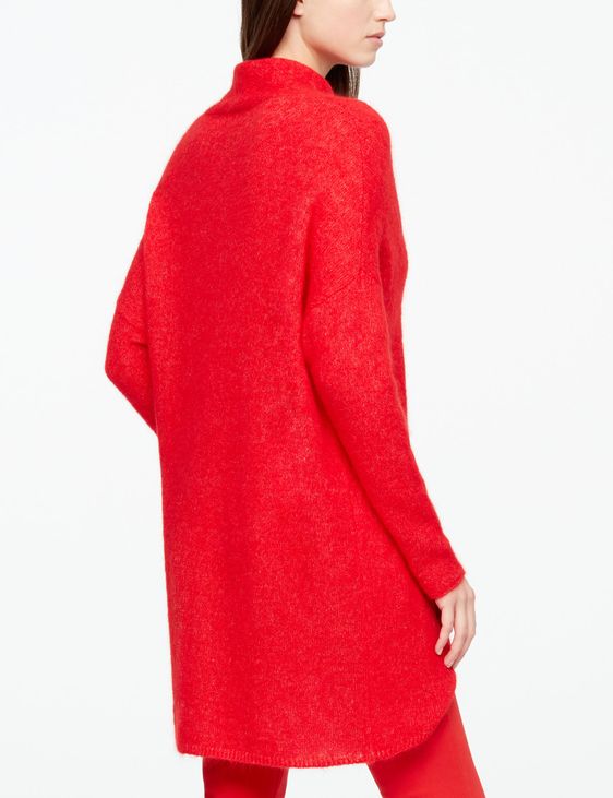 Sarah Pacini MOHAIR MERINO CARDIGAN - LANG