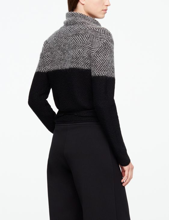Sarah Pacini PULL COURT - CHEVRONS