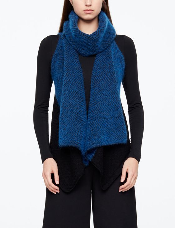 Sarah Pacini CARDIGAN - FISCHGRÄTENMUSTER