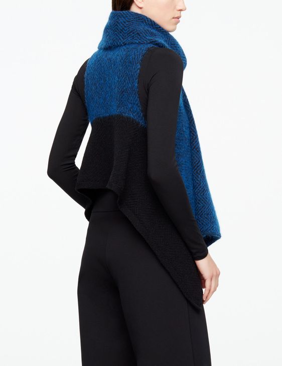 Sarah Pacini CARDIGAN - FISCHGRÄTENMUSTER