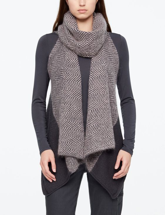 Sarah Pacini CARDIGAN - VISGRAAT