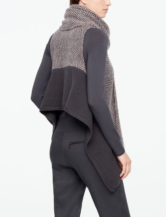 Sarah Pacini CARDIGAN - VISGRAAT