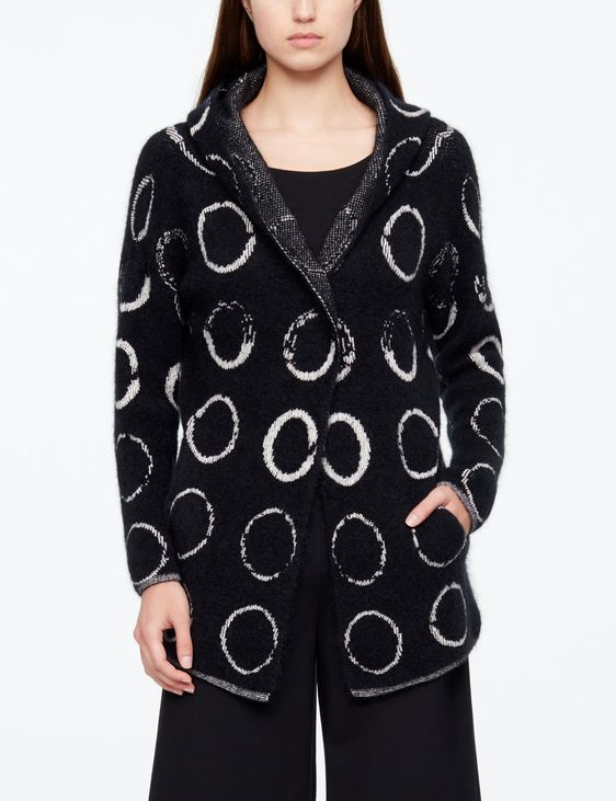 Sarah Pacini CARDIGAN - CIRCLE MOTIF
