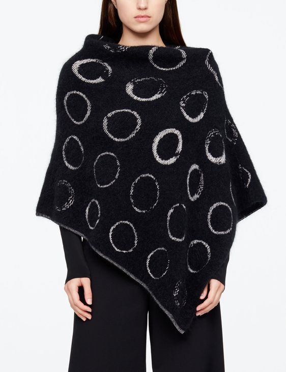 Sarah Pacini PONCHO - CIRCLE MOTIF