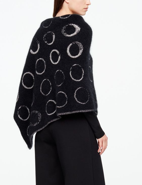 Sarah Pacini PONCHO - CIRCLE MOTIF