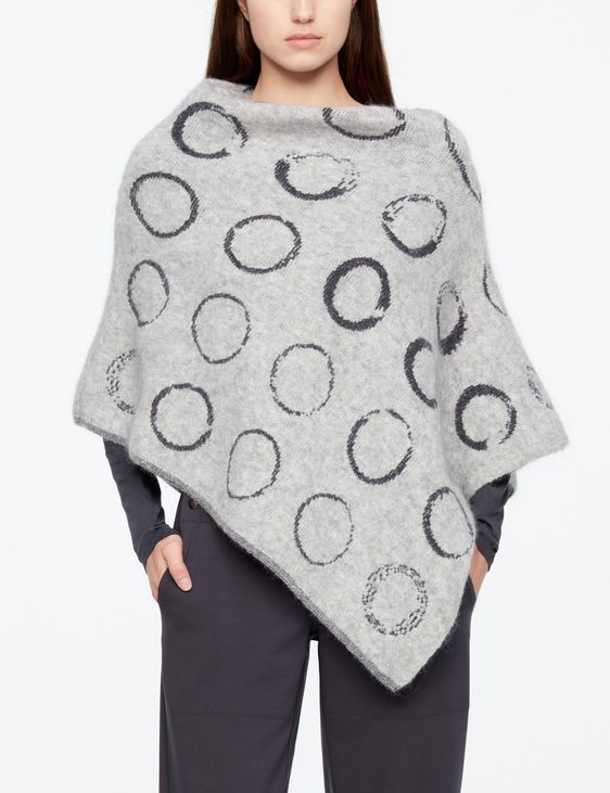 Sarah Pacini PONCHO - CIRCLE MOTIF