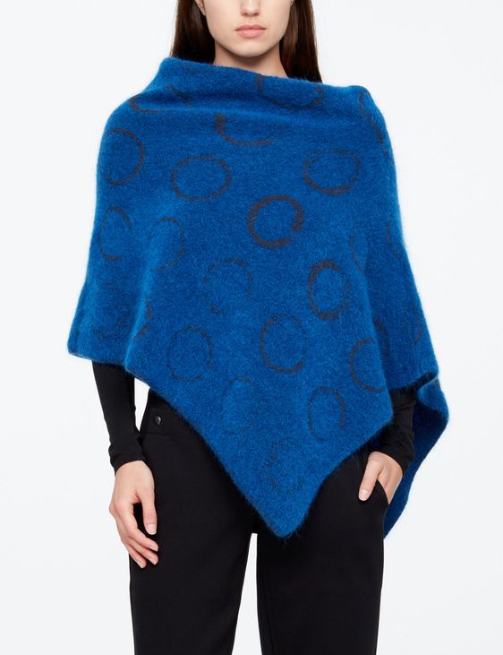 Sarah Pacini PONCHO - CIRKELMOTIEF