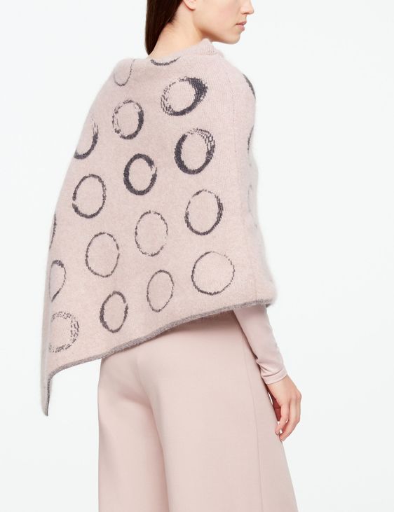 Sarah Pacini PONCHO - KREIS-MOTIV