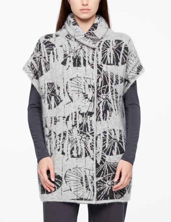 Sarah Pacini FLÜGELÄRMEL CARDIGAN - SCHIRME