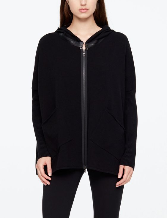 Sarah Pacini CITY PULLOVER - KAPUZE