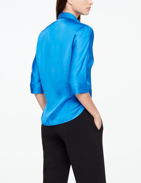Sarah Pacini SHIRT - SATIN FEEL