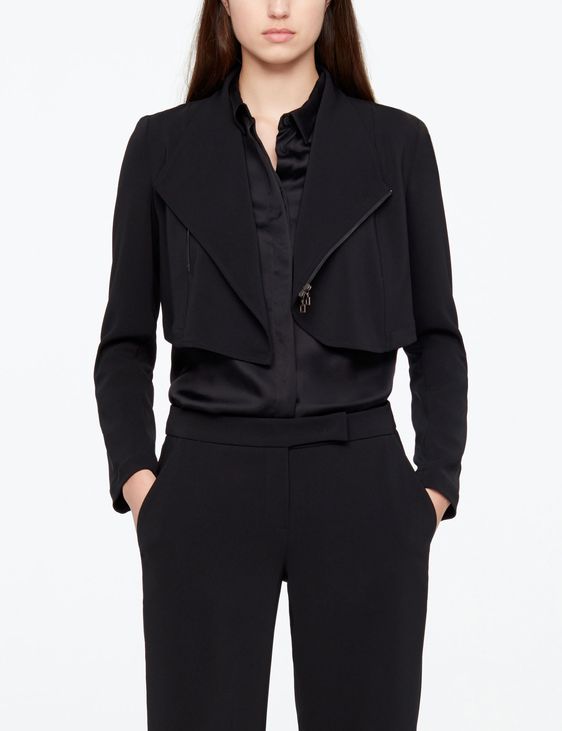 Sarah Pacini VESTE COURTE - CRÊPE