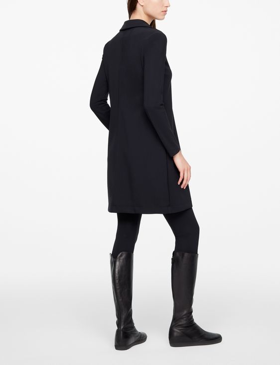 Sarah Pacini ROBE-COL V - MATIÈRE TECHNO