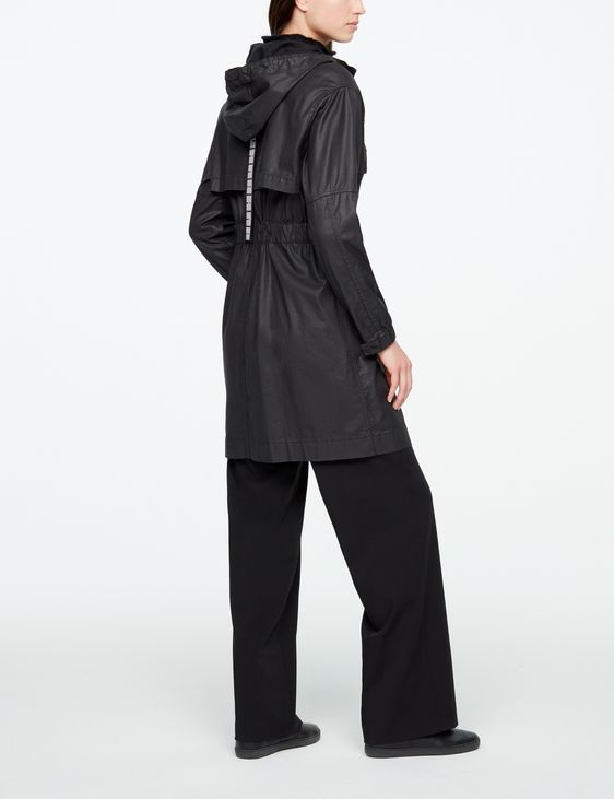 Sarah Pacini LANGER PARKA - BESCHICHTET
