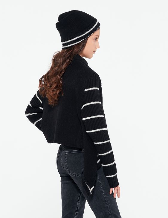 Sarah Pacini OPEN VEST - SUPERFIJN BREIWERK