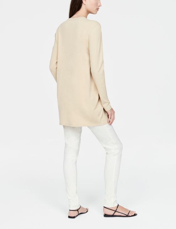 Sarah Pacini Long cardigan - front zipper