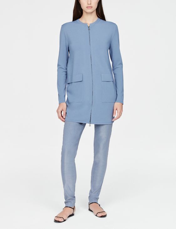 Sarah Pacini Cardigan long - fermoir zip