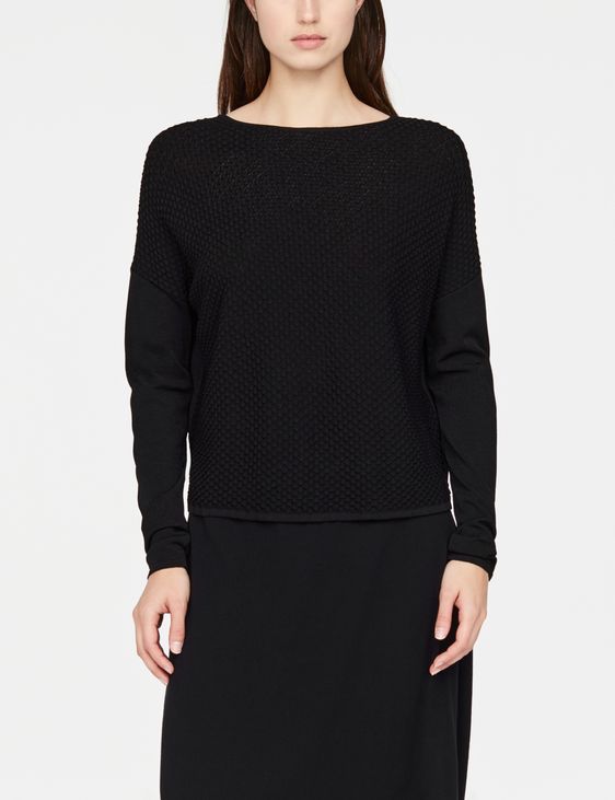 Sarah Pacini Mosaik Pullover - Ausgeschnitten