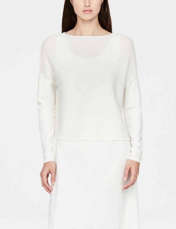 Sarah Pacini Pull mosaïque - court
