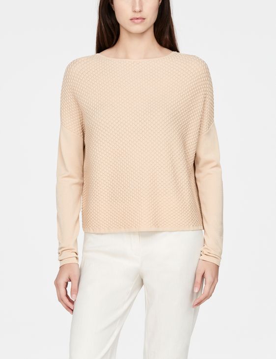 Sarah Pacini Mosaic sweater - cropped