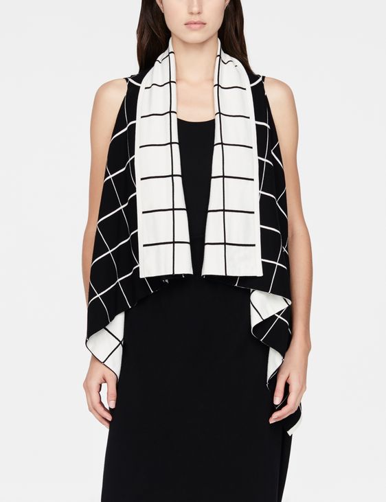 Sarah Pacini lichte cardigan - zonder mouwen