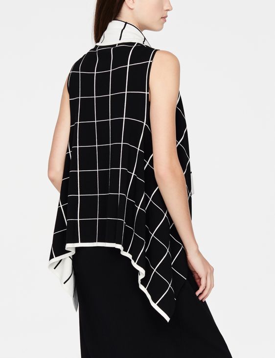 Sarah Pacini lichte cardigan - zonder mouwen