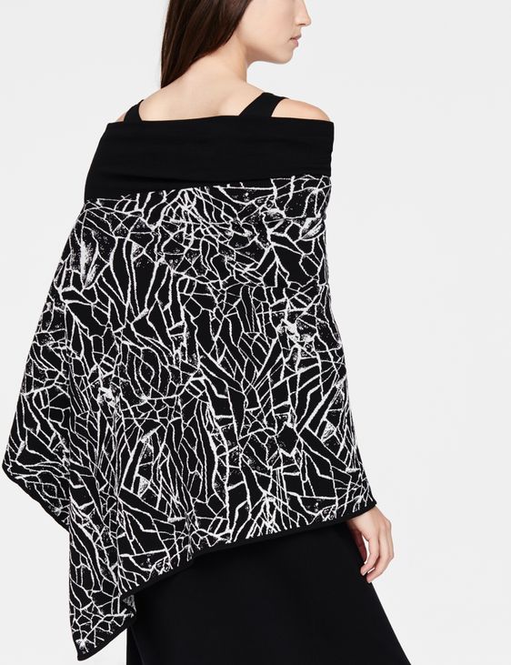Sarah Pacini Poncho - désert aride