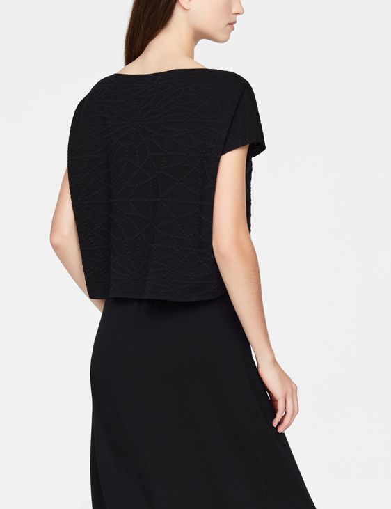 Sarah Pacini Cap sleeves sweater - starburst