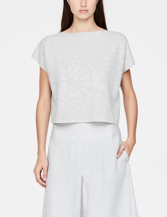 Sarah Pacini Pull à mancherons - étoiles