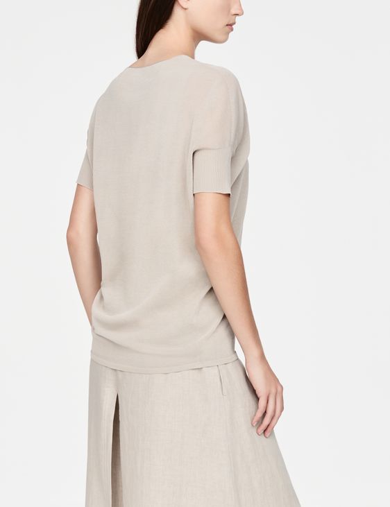 Sarah Pacini Pull coton mako - manches courtes